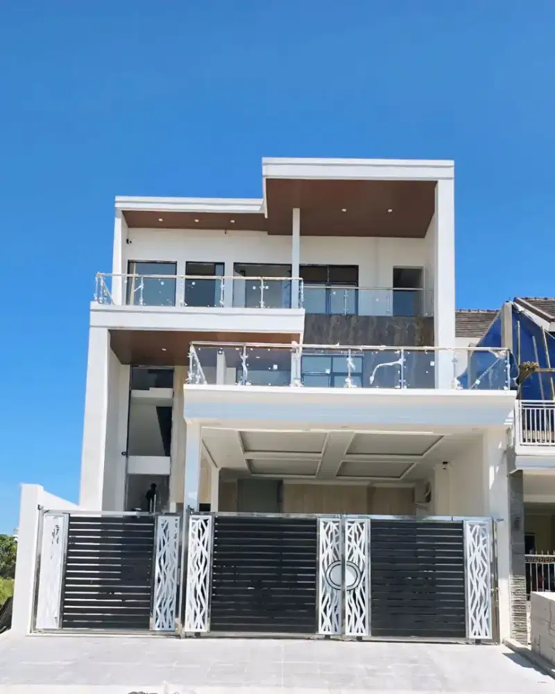 VILLA BARU 3.8 NEGO TIPIS SEMI FURNISHED MEWAH LOKASI STRATEGIS