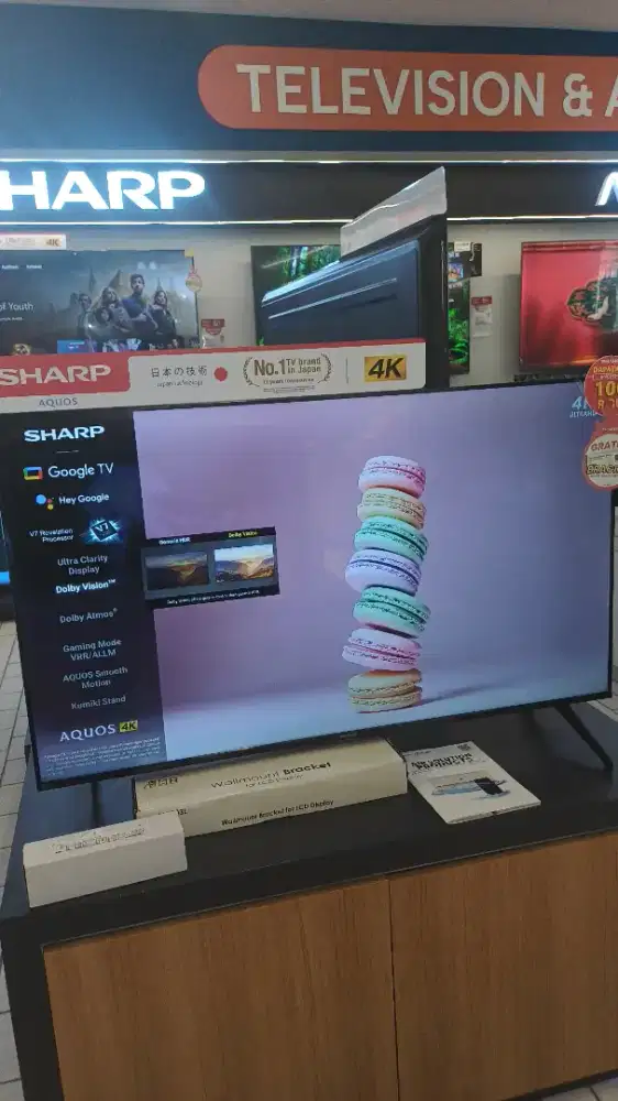 SHARP LED TV GOOGLE 50Inch BISA CICILAN 0%