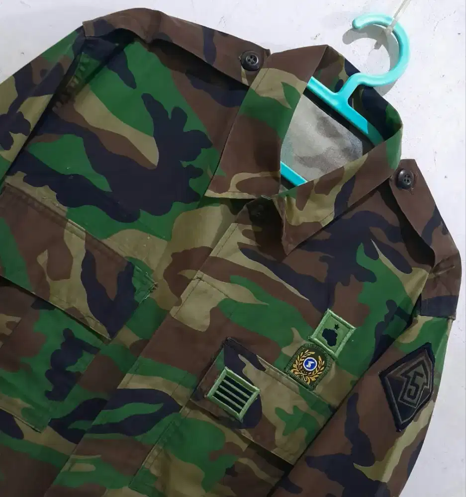 BDU Woodland Korea army