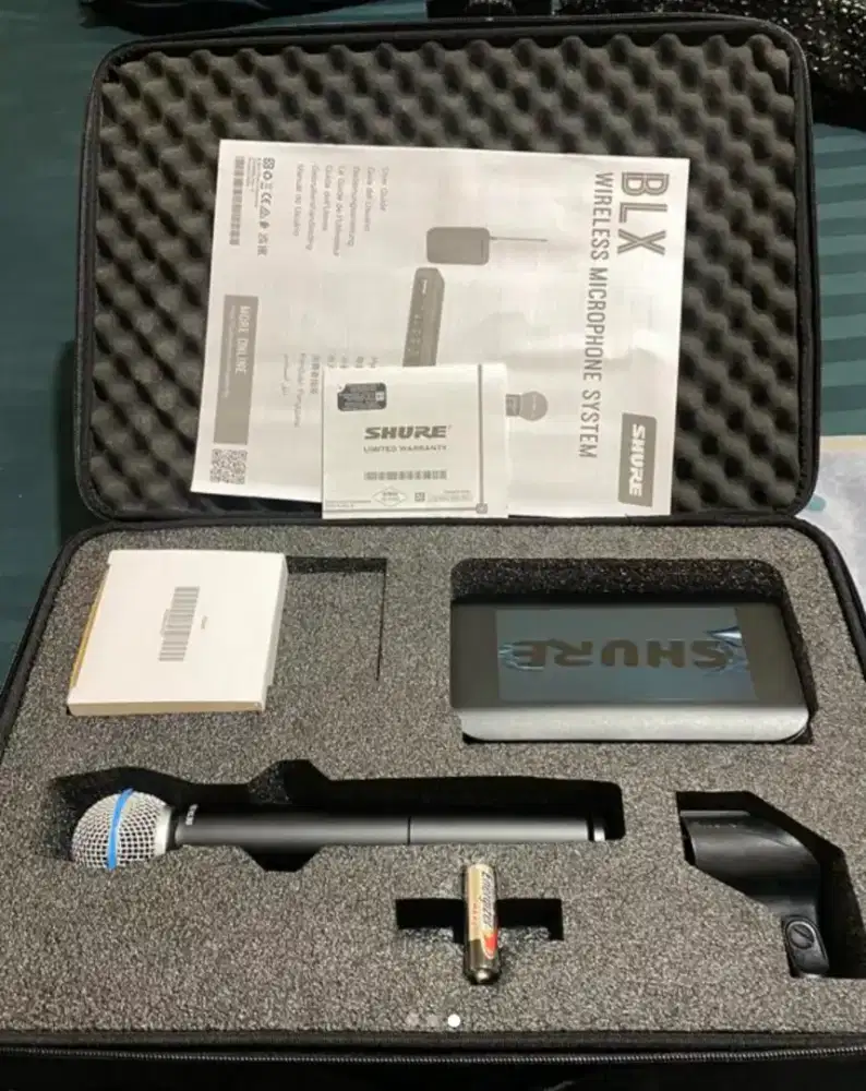 Mic Wireles shure BLX 24/SM 58