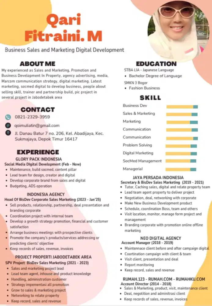 OPEN TO WORK, Digital, Sales, Marketing, bisDev