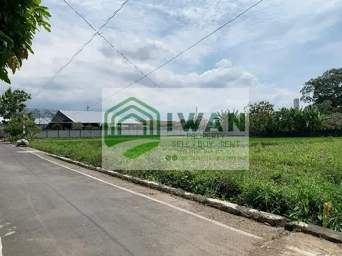 Tanah Zona Merah Strategis Dekat Jalan Raya Nasional & Gerbang Tol