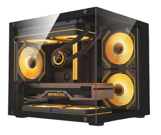 CPU Komputer Desain Game 16GB Nvidia