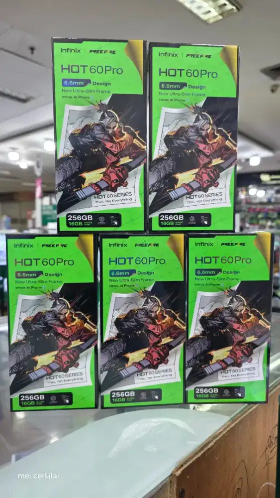 Infinix Hot 60 pro 8/256gb baru garansi resmi bisa tt bisa kredit