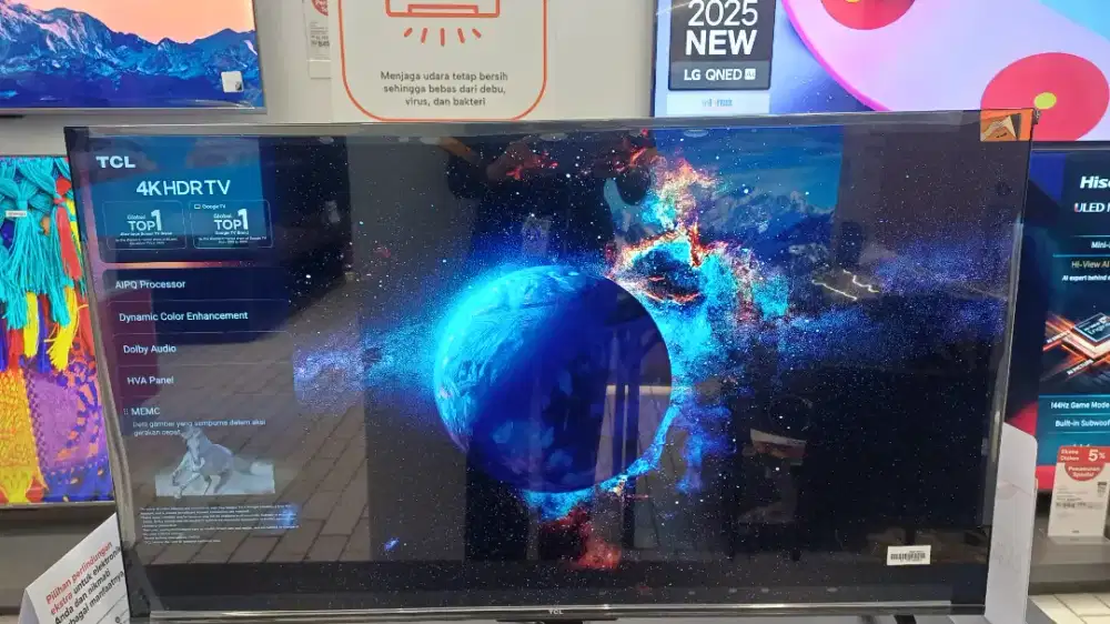 TCL LED GOOGLE TV 43 BISA CICILAN 0%