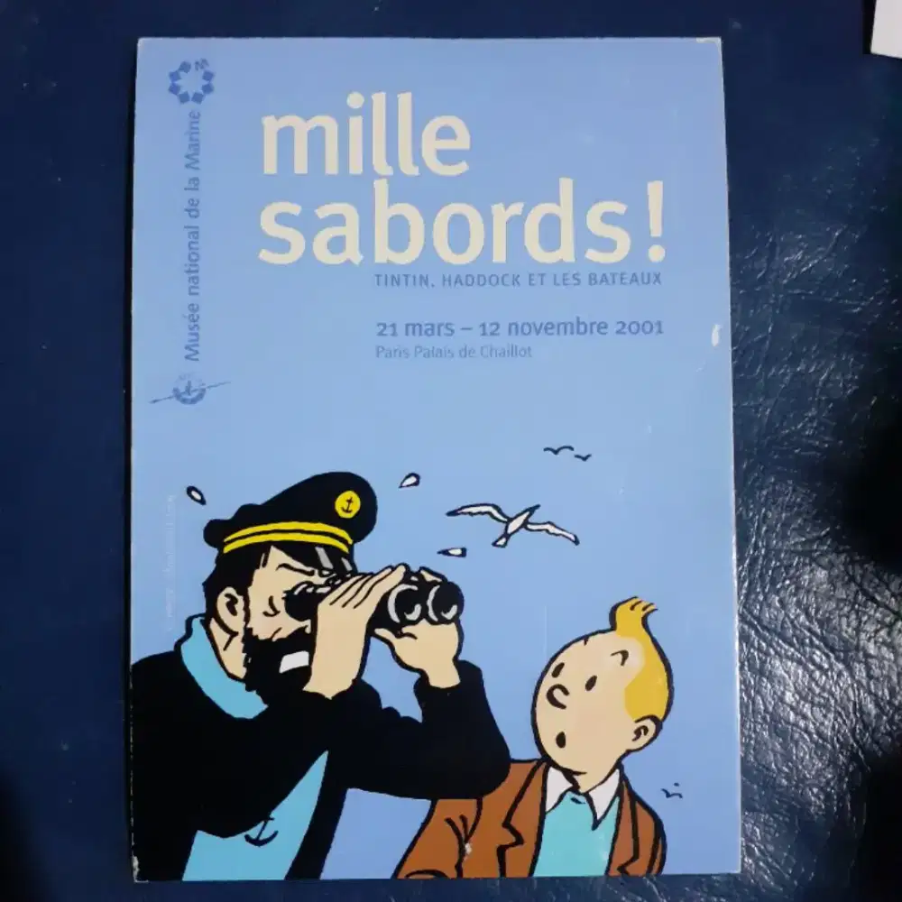 Paket Kartu pos Tintin import