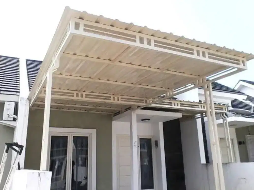 Pembuatan Kanopi spandek | pemasangan kanopi