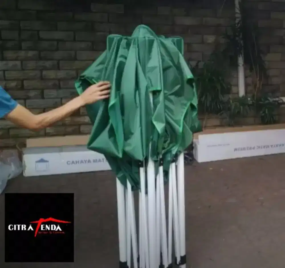 Tenda lipat bermacam2 ukuran