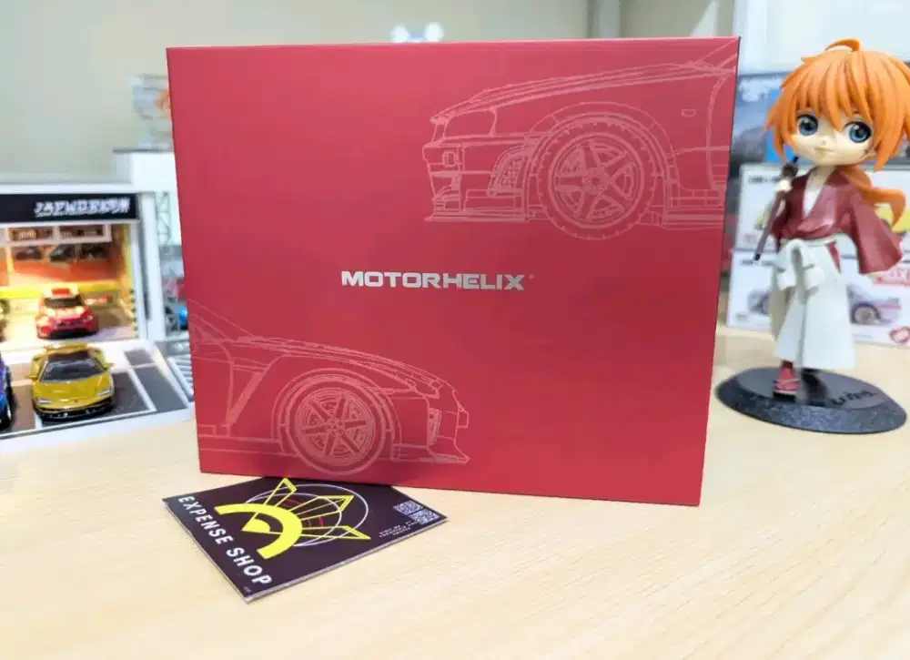 Motorhelix Nissan Skyline GTR R34 dan GTR Customized 2 car set