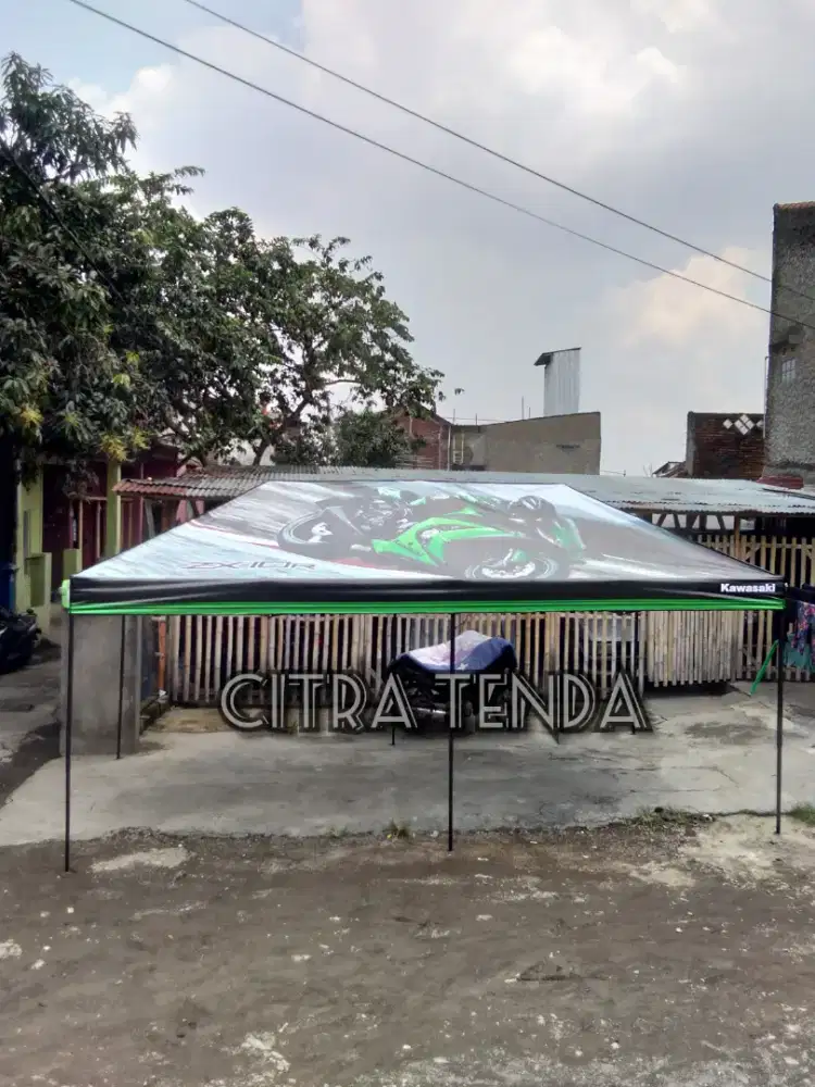 Tenda brending custom logo