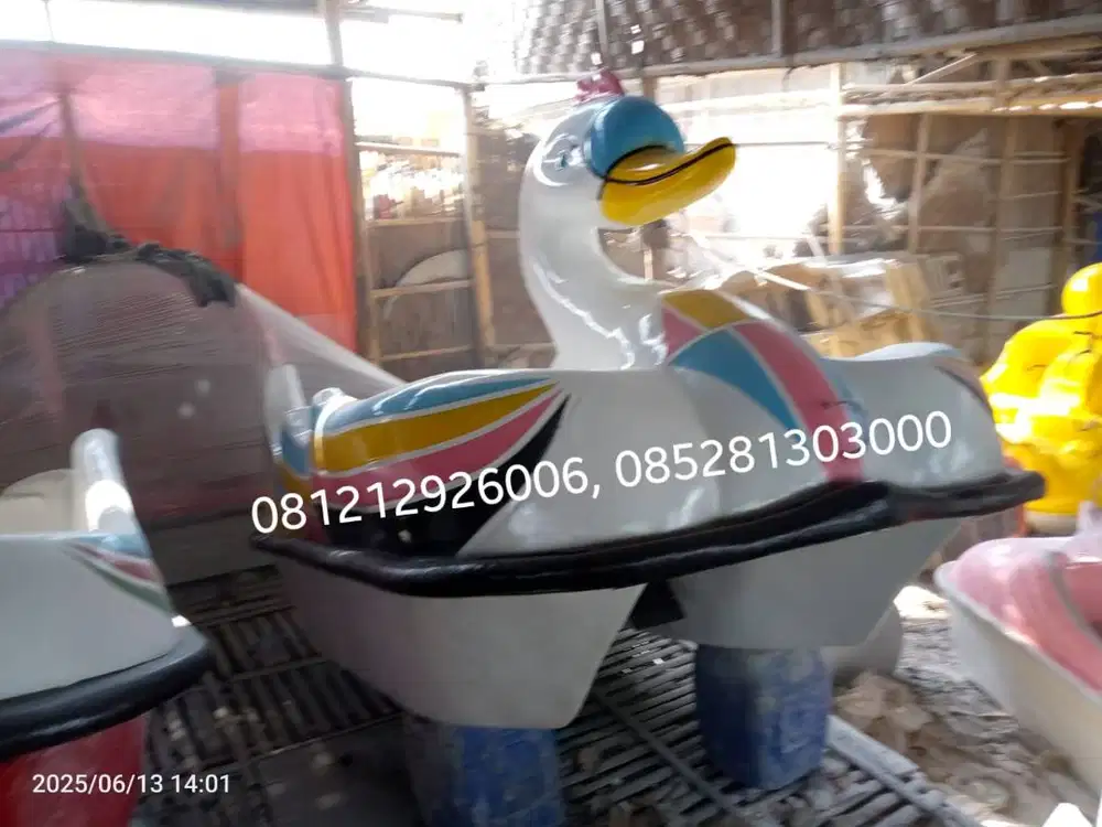 sepeda air gowes angsa putih siap kirim