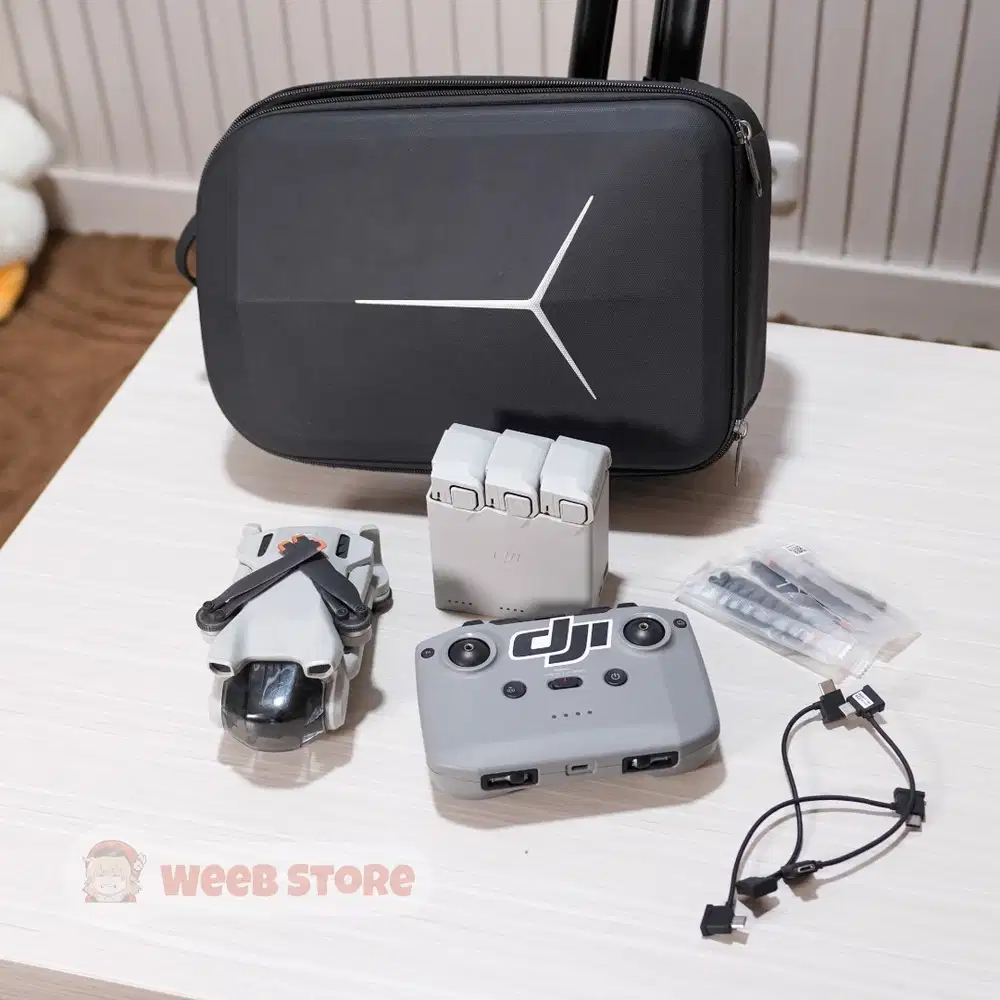 Drone DJI Mini 3 Flymore combo Siap terbang!