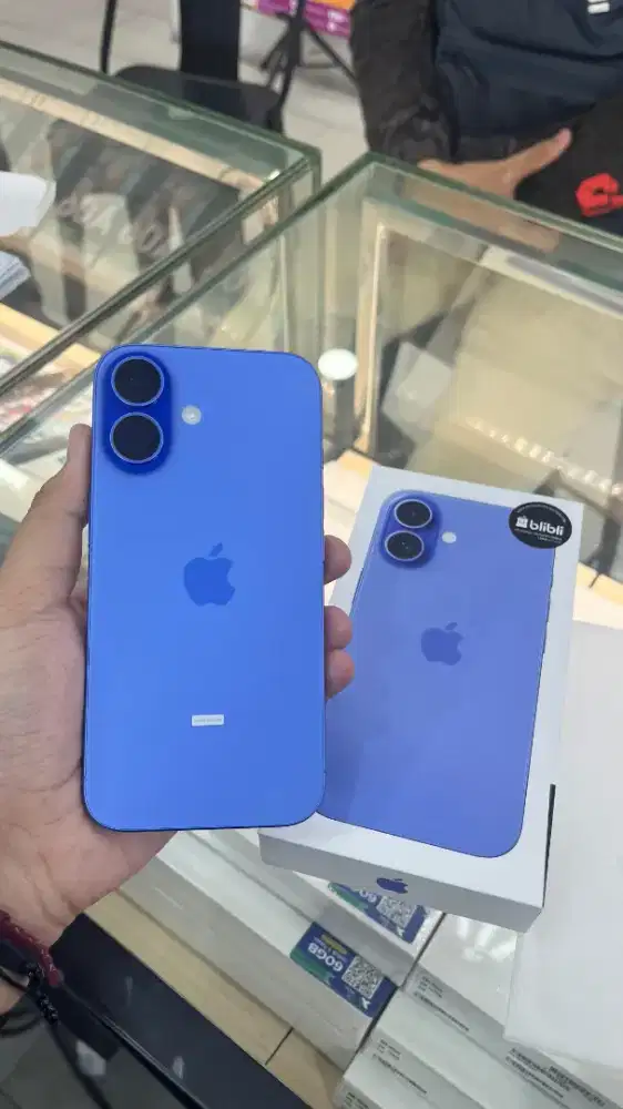 iPhone 16 128gb Ultramarine IBOX BISA DICICIL 0% TANPA DP