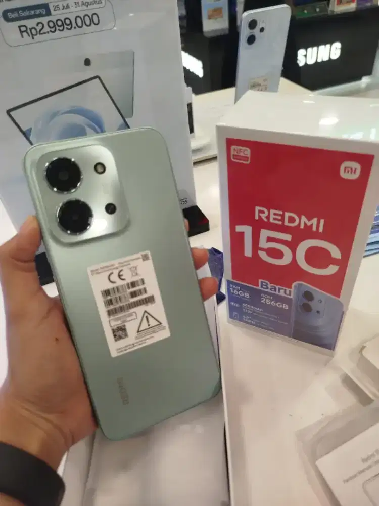 REDMI 15C 8/256 CASH CREDIT