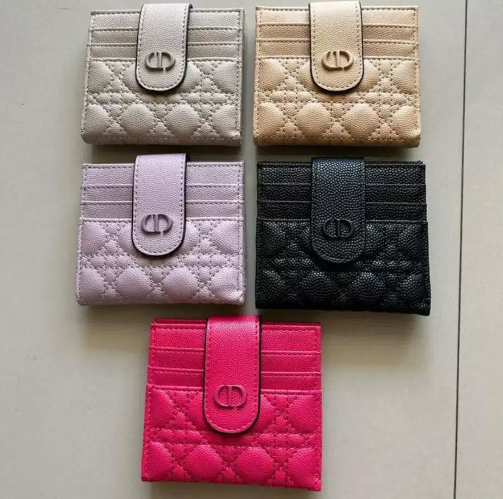 Cardholder dior bifold wallet women