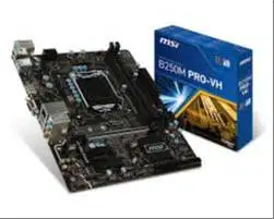 B250M PRO-VH Motherboard Lga 1151, ssd nvme