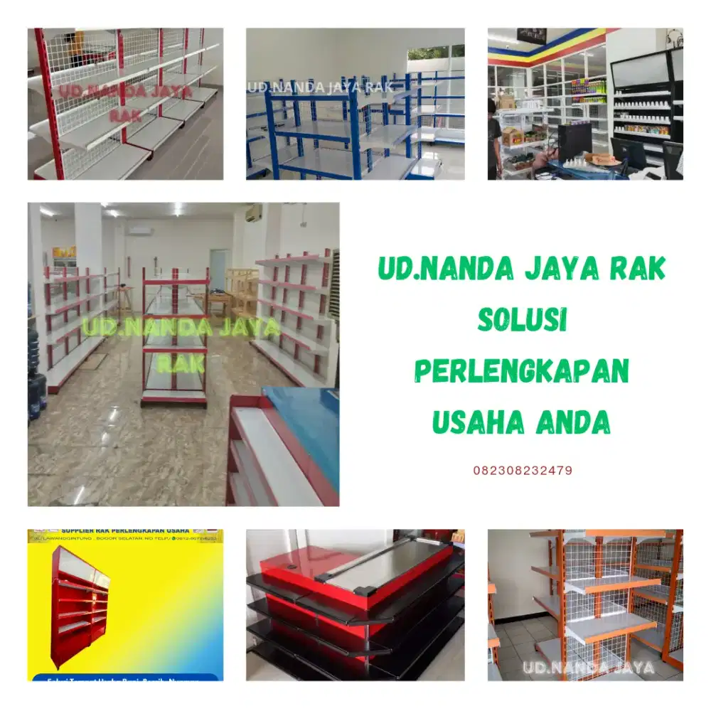 Aneka rak toko dan rak gudang