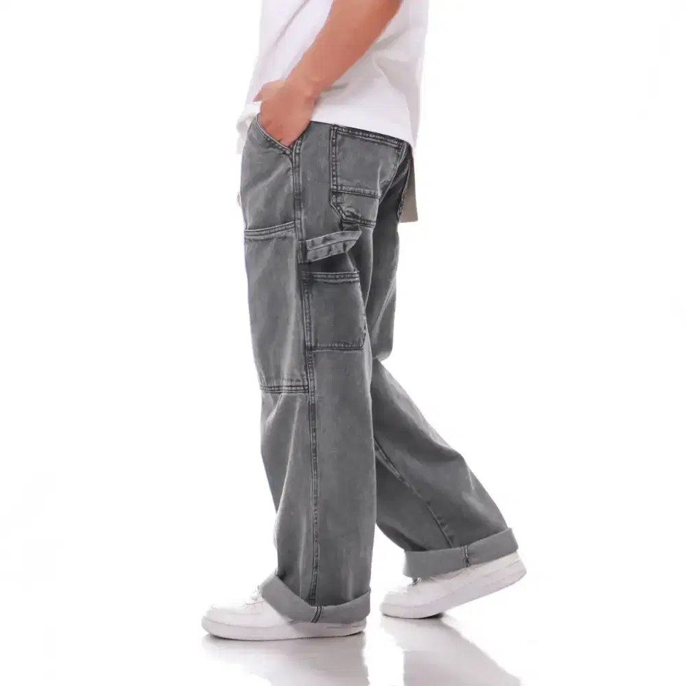 Celana Jeans Baggy Skena / Jeans Pria / Jeans Cowok / Jeans standar