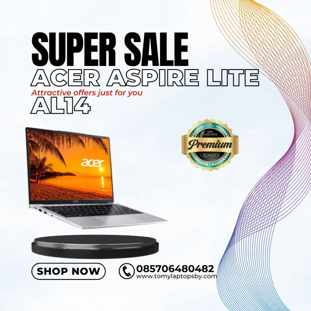 ACER ASPIRE LITE AL14 N100 8GB 256GB W11+OHS 14.0WUXGA SLV