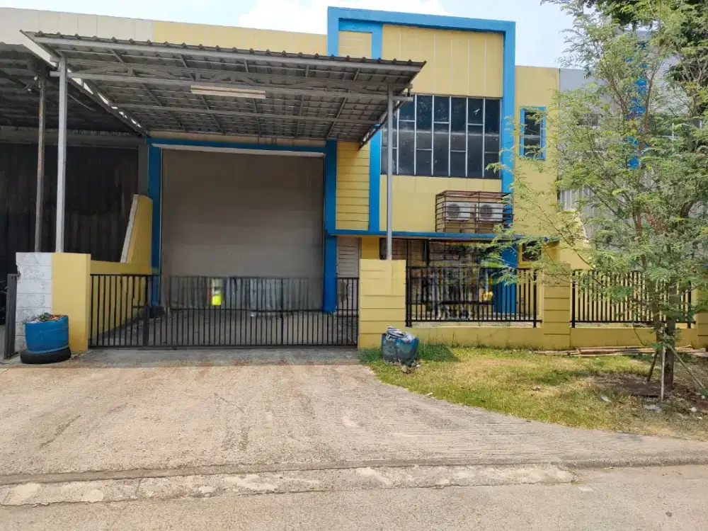 Disewakan Dijual Gudang Taman Tekno BSD Siap Pakai