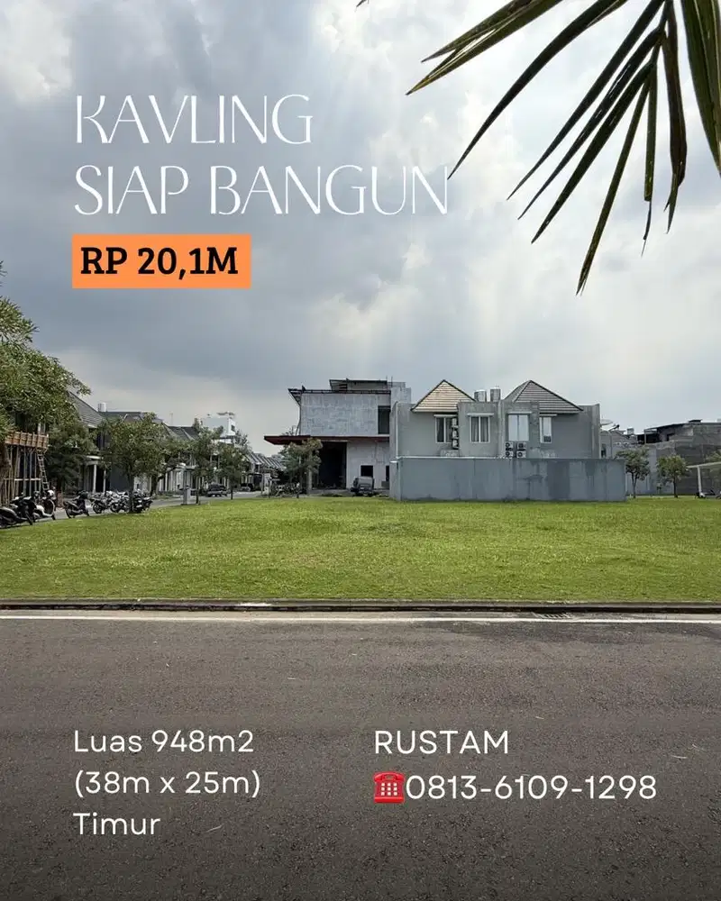 Kavling elit Citraland gama city medan siap di bangun