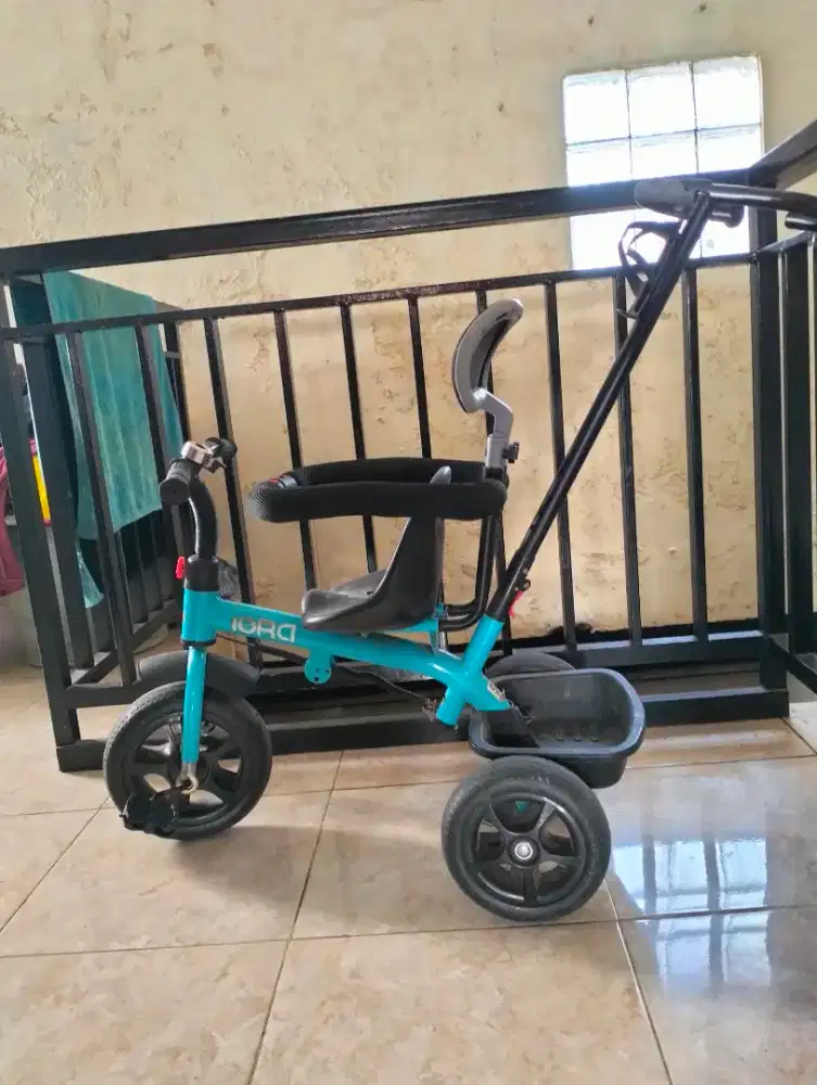 sepeda anak warna hijau