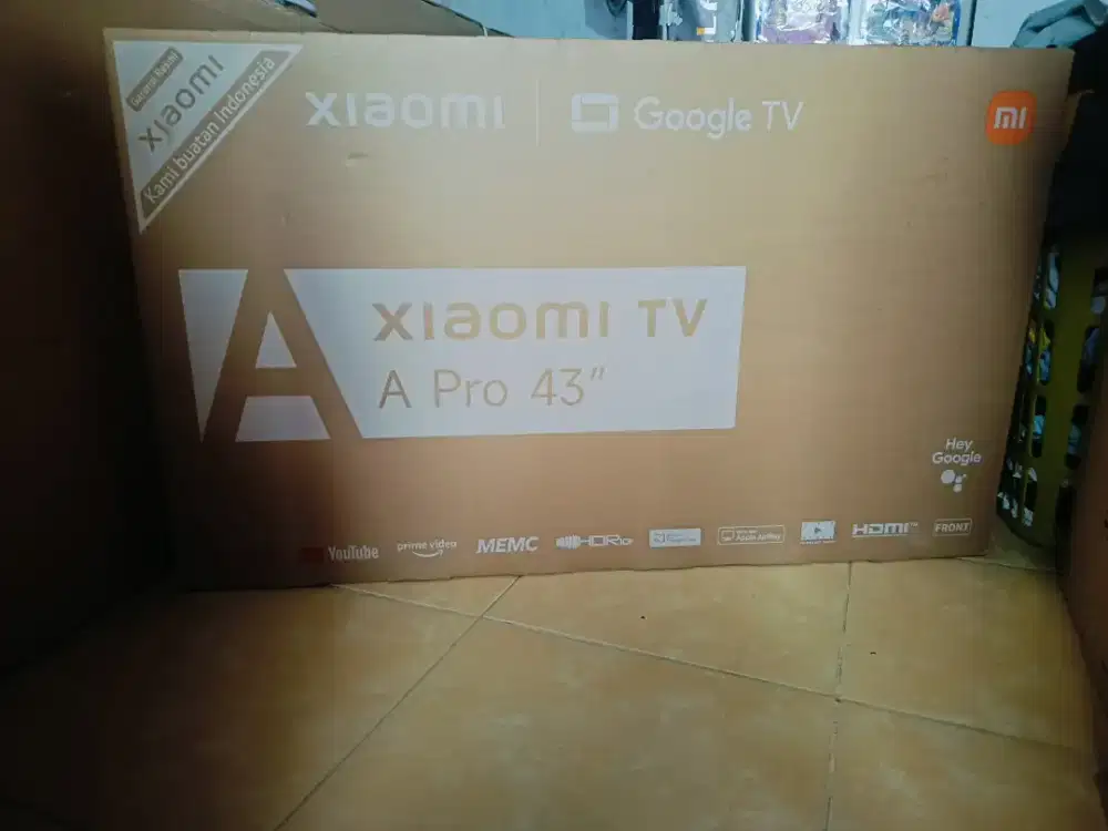 Led XIAOMI 43 INCH 43 A PRO 2026 GOOGLE QLED 4K UNIT BARU