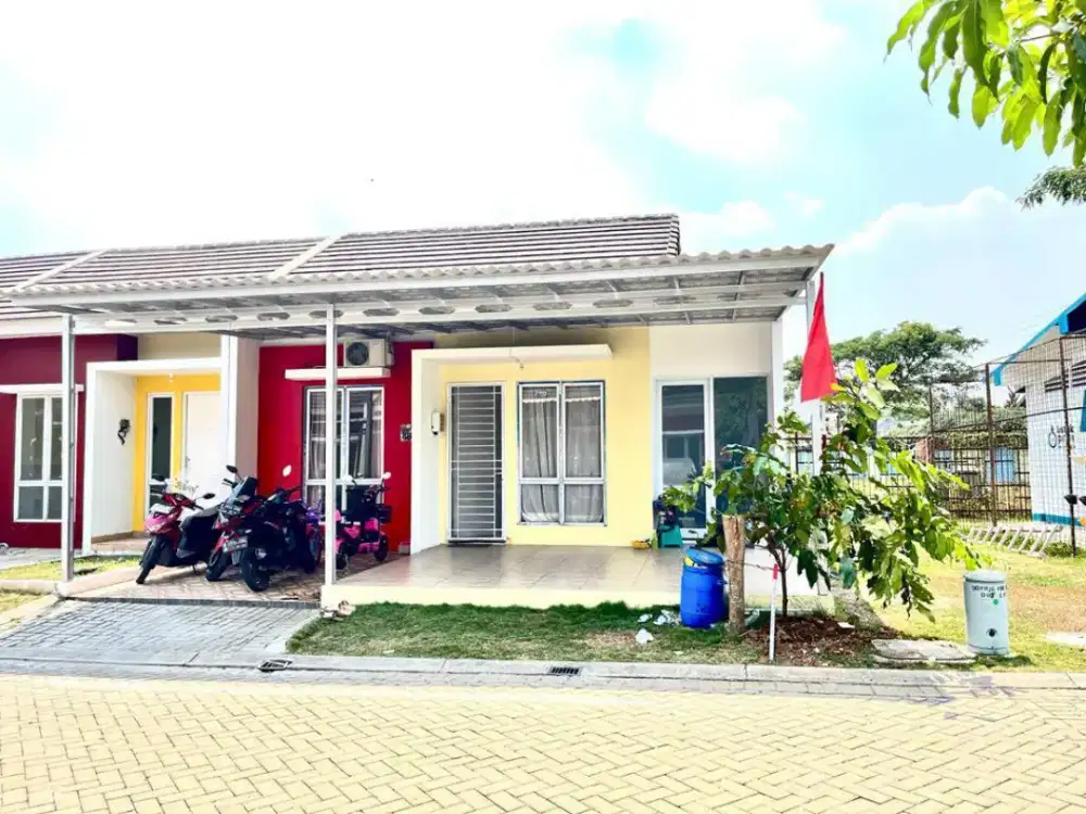 Dijual murah rumah cluster hook di Pasar Kemis Tangerang