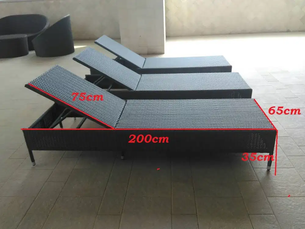 2026J RS02 LOUNGER KURSI SANTAI KOLAM RENANG JAKARTA
