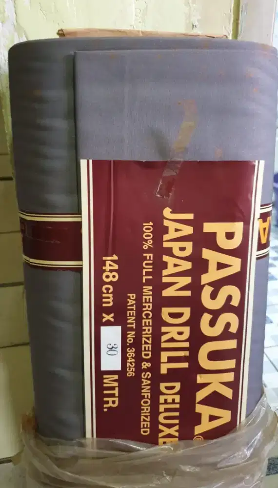 Kain/bahan tekstil Drill Japan Deluxe.