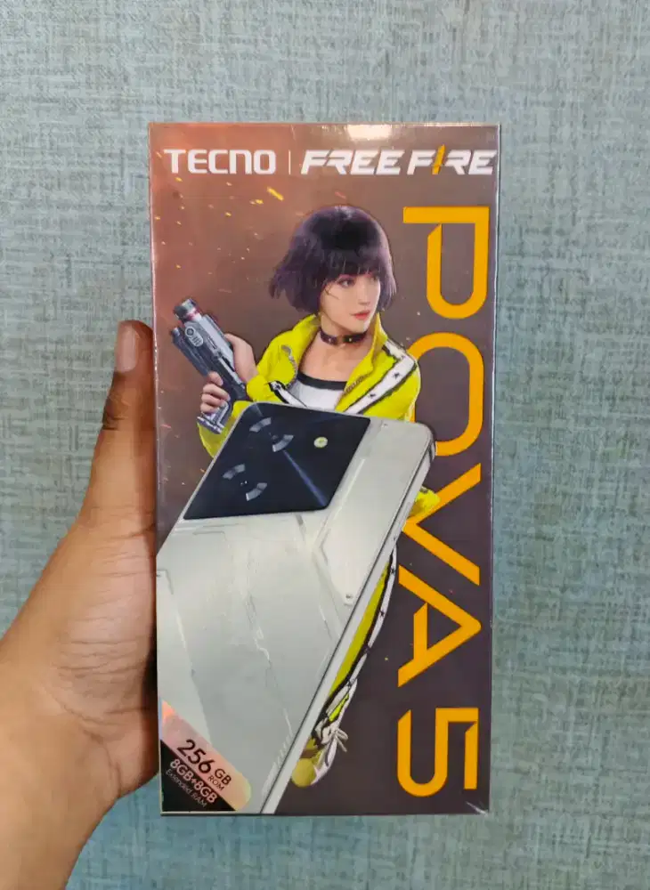 Tecno Pova 5 8/256 Baru New Segel Garansi Resmi Tecno 13 Bulan