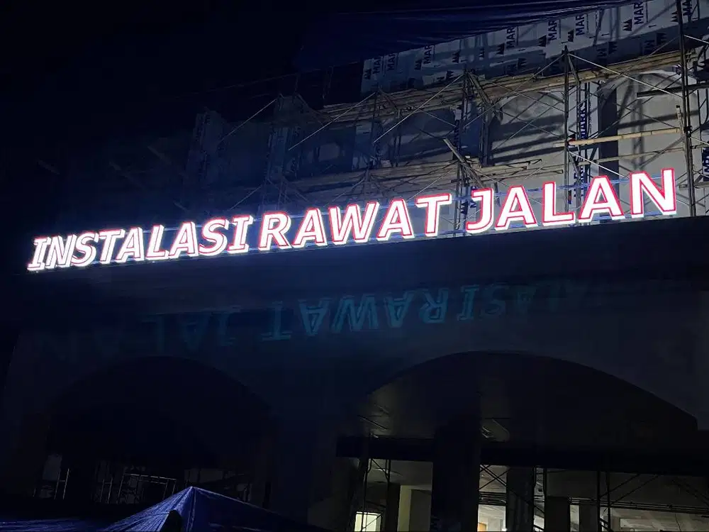 Huruf Timbul Papan Nama Billboard dan Neon Box CIMAHI