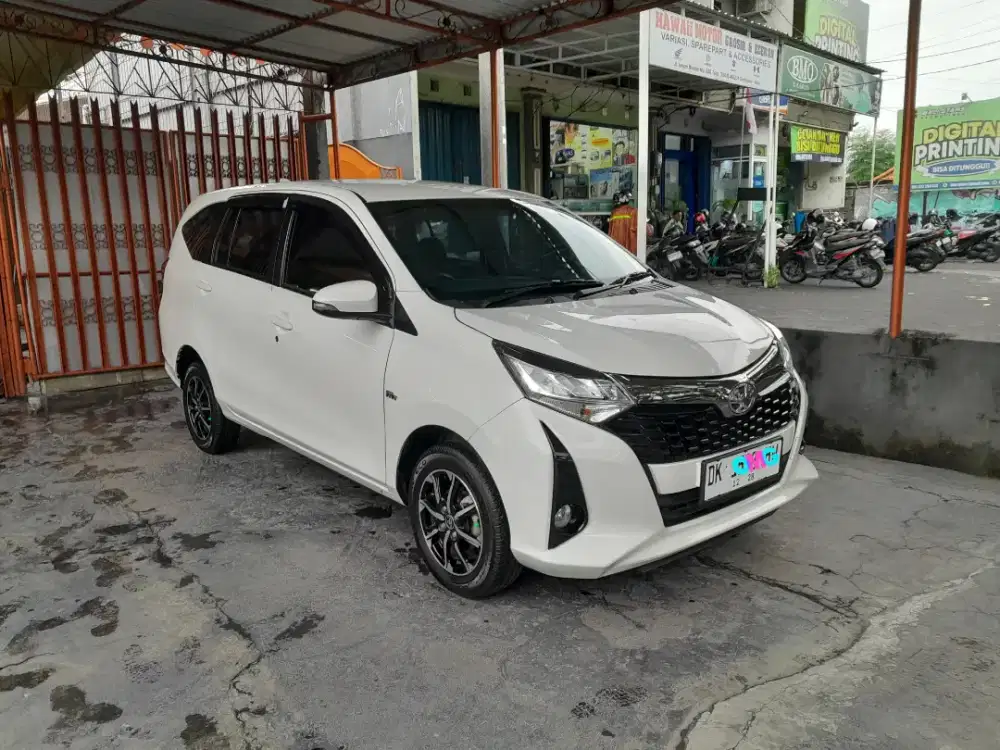 Km 20.000 Toyota Calya 1.2 G automatic 2023 asli bali gress