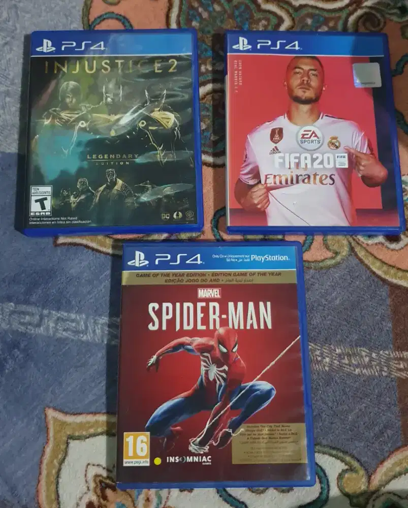 BD PS4 Injustice, Spiderman, FIFA 20 [WA Only]