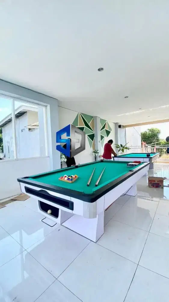 Billiard Table uk.9feet 9ft modern estetik full set biliar bilyar