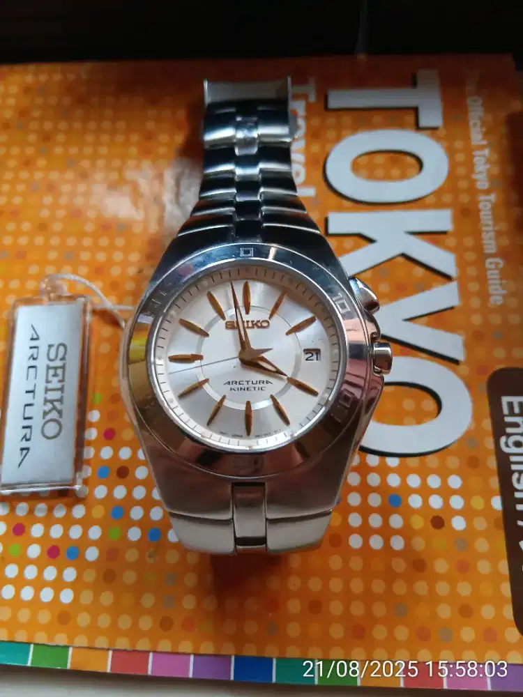 Rare Seiko Arctura Kinetic Made in Japan