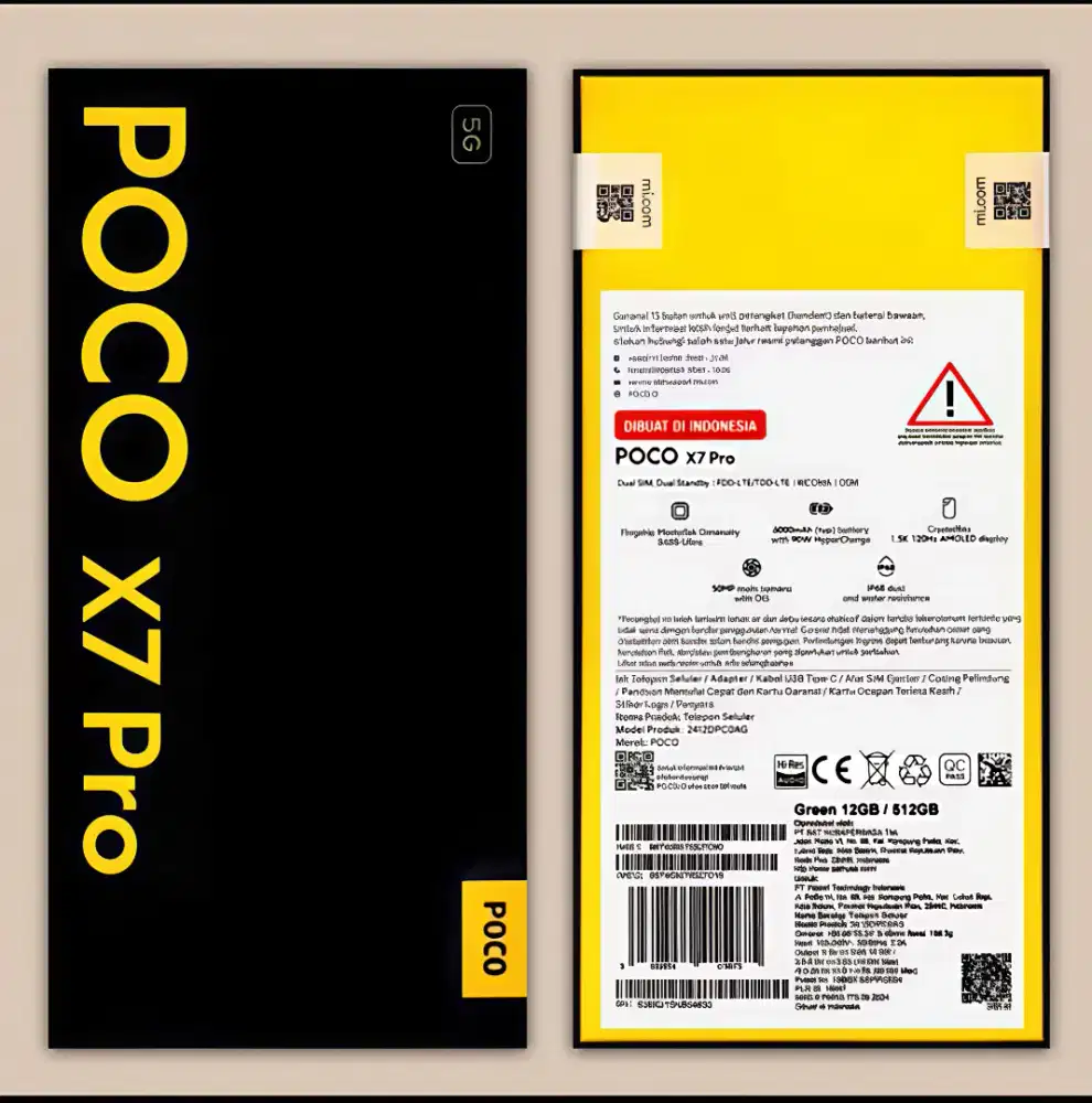 Xiaomi X7 Pro Ram 12/512 New Garansi Nasional