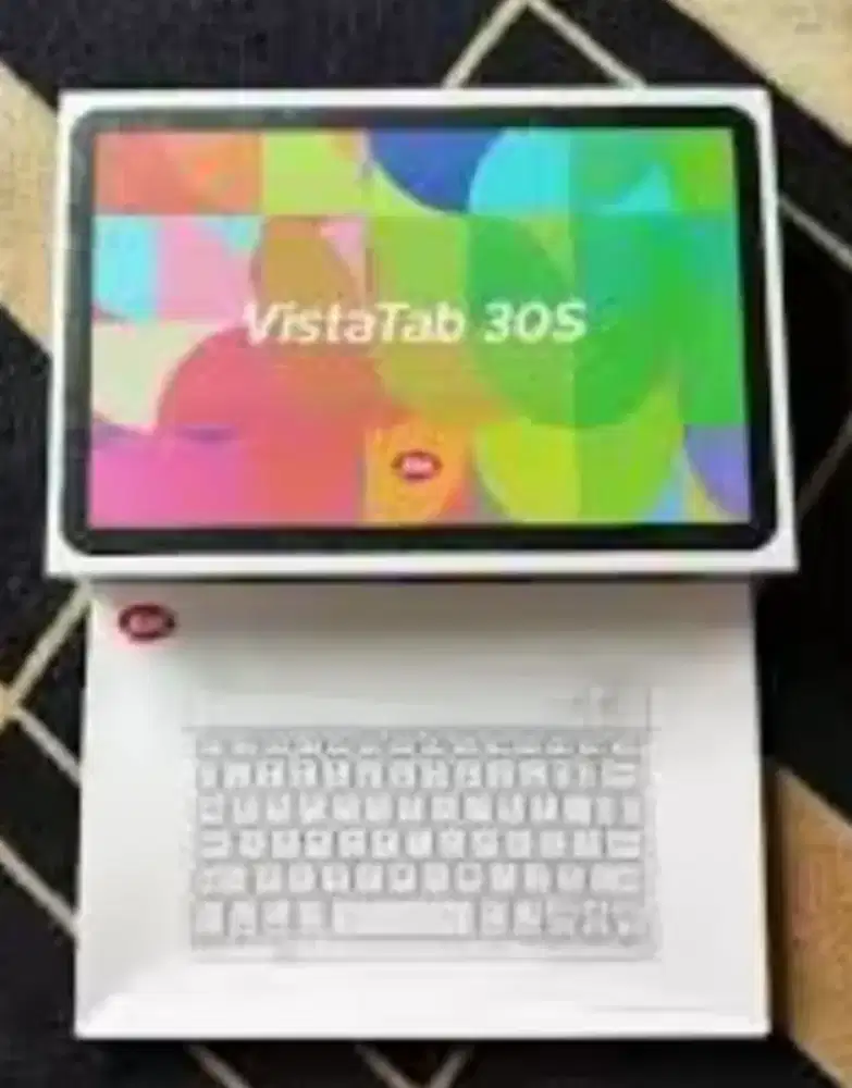Tablet itel Vista tab 30S 4/128 sinyal LTE bonus flipcase keyboard
