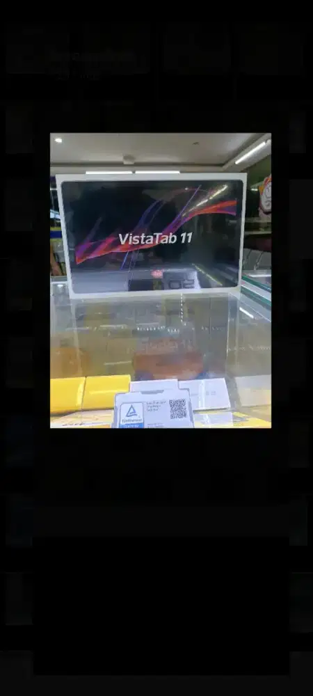 Tablet itel Vista tab 11 4/128 sinyal LTE bonus flipcase