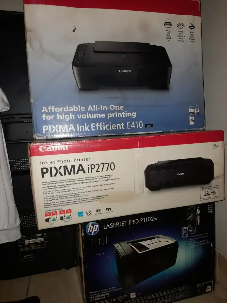 PRINTER LaserJet Hp & Canon