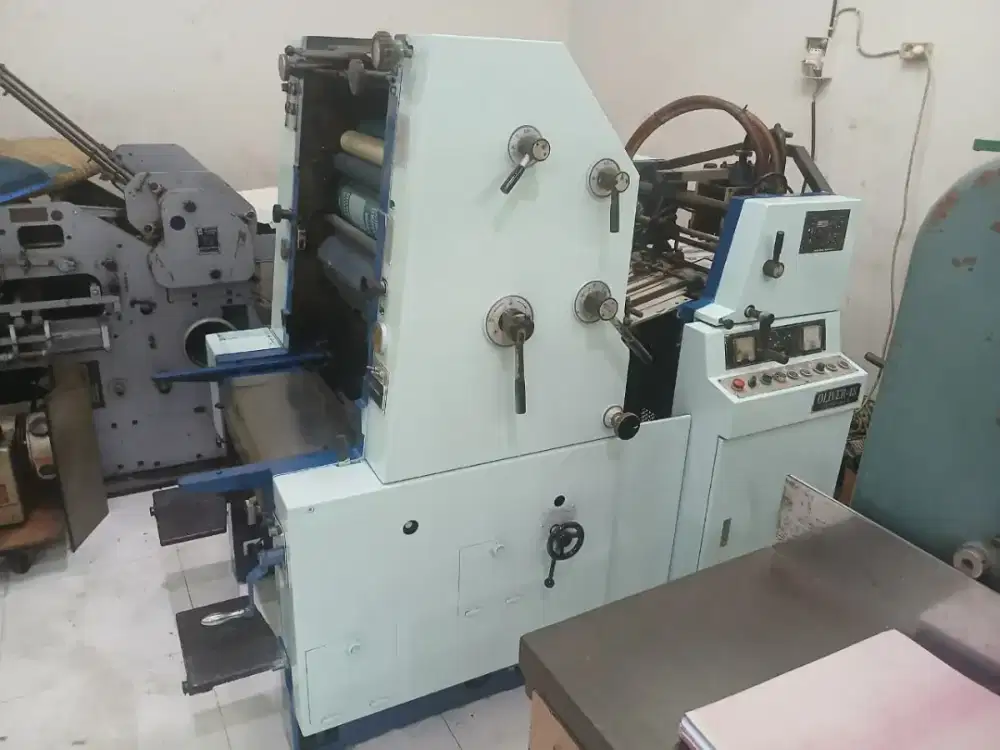 Mesin Cetak Oliver 48 Rekondisi + Cat Baru