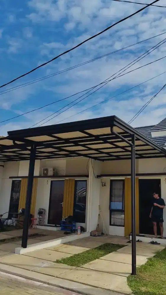 Kanopi alderon RS satu layer