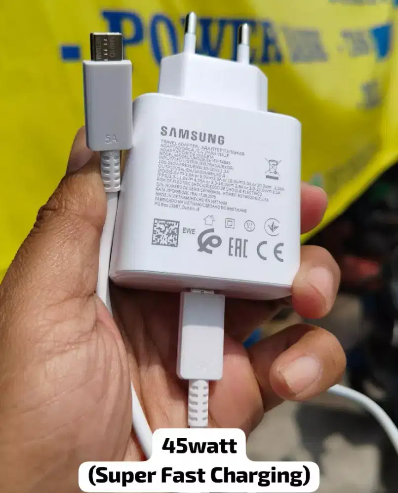 Charger Ori Samsung S20/S21/S22/S23/S24/S25 ( 45watt )