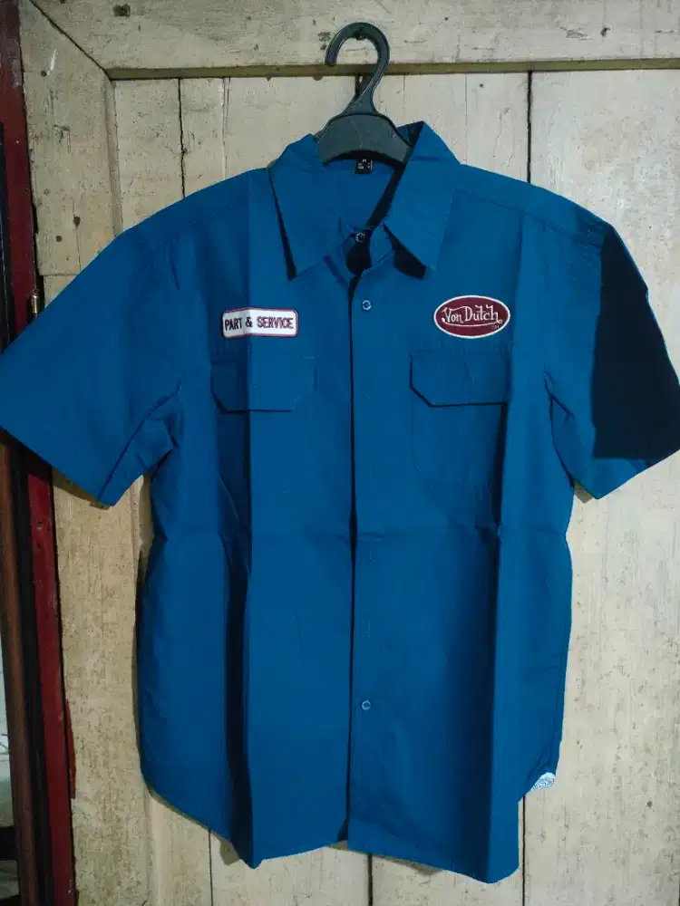 Baju Biru Von Dutch