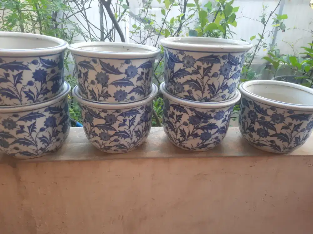 Pot keramik utk bunga