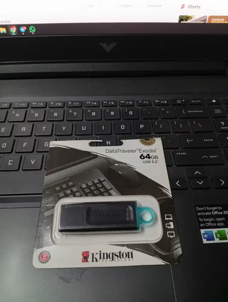 Flash Disk kingston datatraveler exodia 64gb usb 3.2