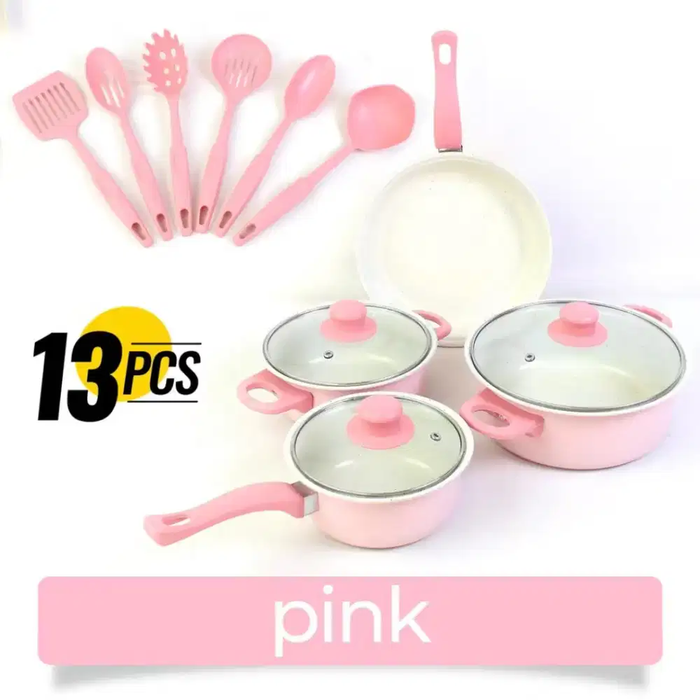 Hongzhuo cookware, frypan set 13 pcs