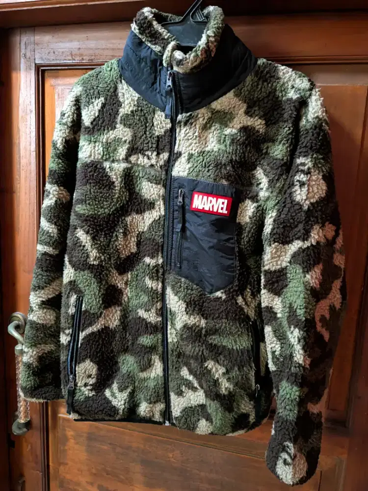 jaket marvel camo japan ori