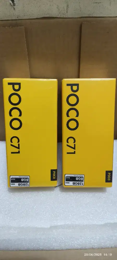 Xiaomi Poco C71 ram 4/128 Baru