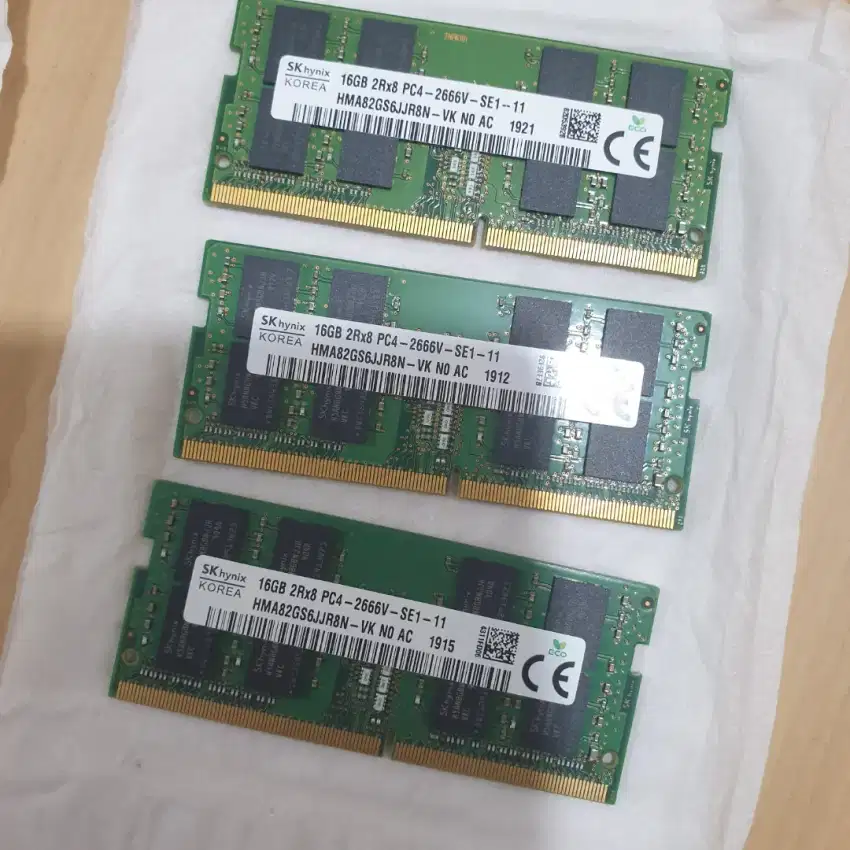 SODIM DDR4 16GB - PC2666 - RAM LAPTOP DDR4